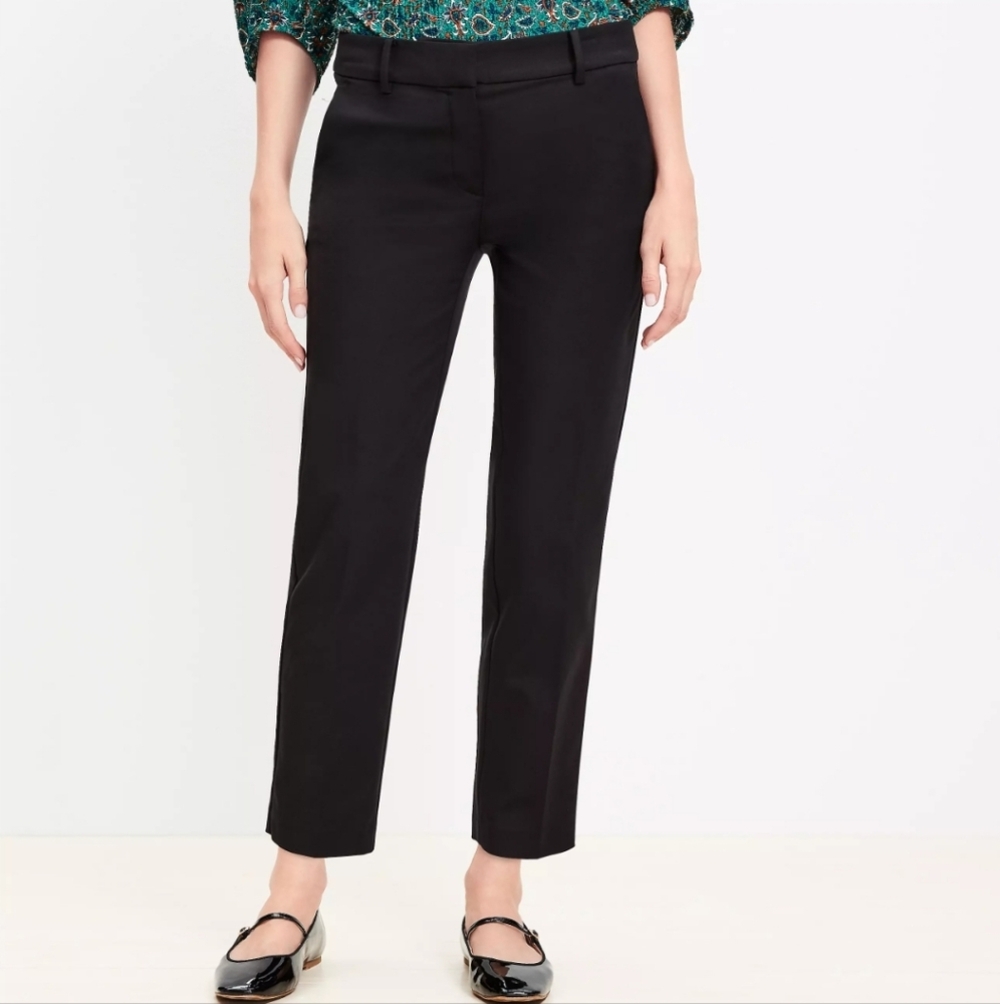 LOFT Black Ankle Pants
